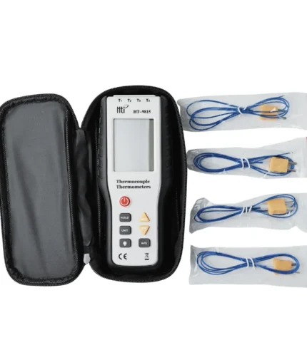 Thermomètre 4 canaux thermocouple type K pour four industriele pour béton